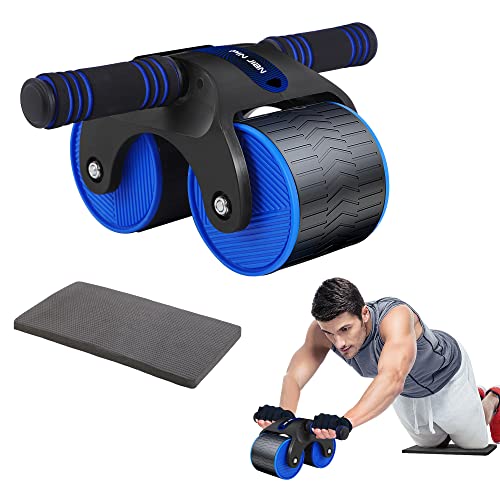 Automatic Rebound Abdominal Wheel, 2023 New Springback Wheels Roller Domestic Abdominal Exerciser, Ab Roller Wheel for Abdominal Core Strength Training, Home Gym Fitness Equipment for Abs Workout