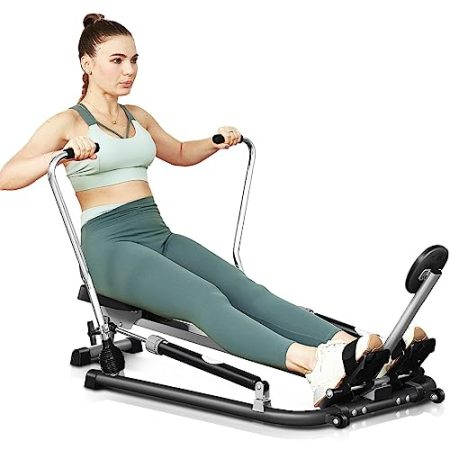 ANCHEER Rowing Machine,Rowing Machines for Home Use with LCD Monitor ...