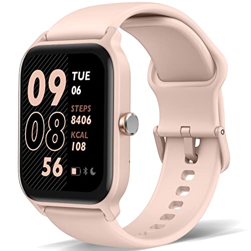 Smart Watch for Women, Answer Make Call, Alexa Built-in, 1.8″ Touch Screen Fitness Tracker with 100+ Sport Modes, Heart Rate Blood Oxygen Sleep Monitor, IP68 Waterproof watch for iPhone Android