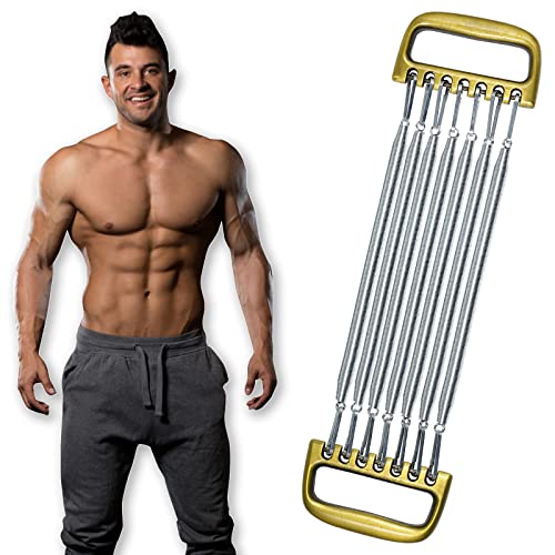 KAHEGIND Detachable for Man Chest Expander Training Muscles Strengthen Fitness Home Office Arm 7 Spring Exercise Body Building Workout