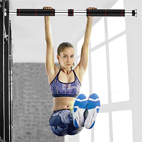 Pull Up Bar for Doorway, Chin Up Bar Strength Training Pullup Bars Door Frame Punch-free Horizontal Bar, Adjustable Width Exercise Workout Bar