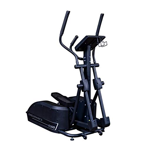 Body-Solid (E300) Elliptical Trainer Machine, Cardio Workout Crosstrainer Exercising Machines for Home & Commercial Gym with 300lb Weight Capacity