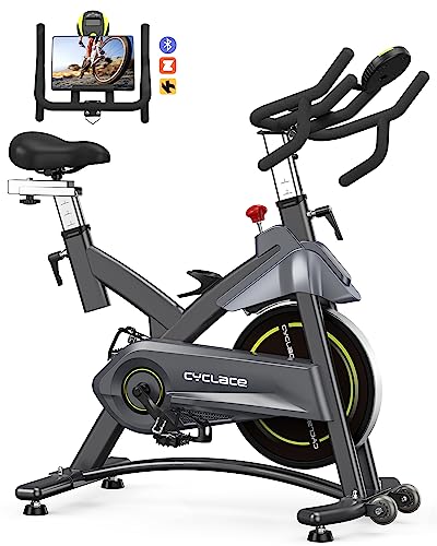 Cyclace Magnetic Exercise Bike (2023 Upgrade) -350 Lbs Weight Capacity – Indoor Cycling Bike with Comfortable Seat Cushion