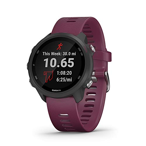 Garmin Forerunner 245, GPS Running Smartwatch with Advanced Dynamics, Berry