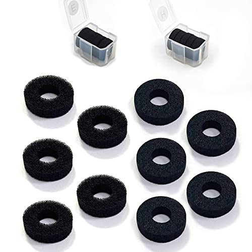 ShiMa Owl Aim Assist Ring/Stick Precision Rings Compatible with PS5/4,Compatible with Xbox SX/SS/One,Compatible with Switch Pro Controller Aim Assist Precision Rings,Storage Case,(Easy&Hard)