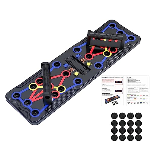 Home Workout Equipment Push Up Board With Automatic Count Multi-Functional Pushup Bar System Fitness Floor Chest Muscle Exercise Professional Equipment Burn Fat Strength Training Arm