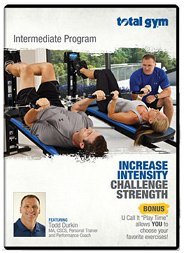 Total Gym Intermediate Workout DVD Increase Intensity Challenge Strength