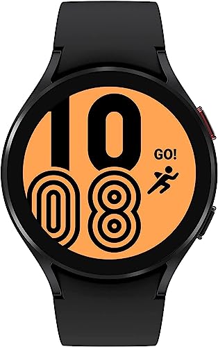 SAMSUNG Galaxy Watch 4 Classic 46mm Smartwatch w/Bonus Band (White), ECG Monitor Tracker for Health, Fitness, Running, Sleep Cycles, GPS Fall Detection & Bluetooth, US Version, Black