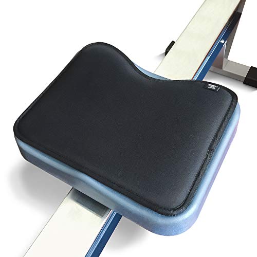 Rowing Machine Seat Cushion fits perfectly over Concept 2 Rower – Rower Seat Cushion Compatible with Hydrow, Concept2 and other Row Machines – Rower Accessories and Seat Pad