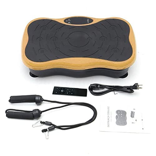 Sumeiwilly Vibration Plate Exercise Machine – Whole Body Workout Vibration Fitness Platform w/Loop Bands – Home Training Equipment for Weight Loss & Toning