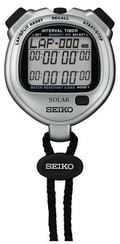 Seiko SVAJ101 Soler Interval Timer (Stylish Silver)