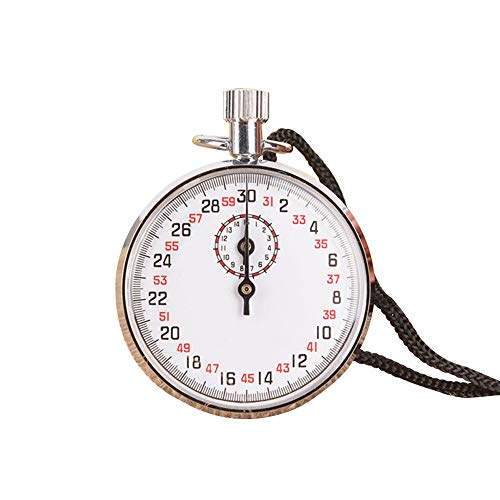 Mechanical Stop Watch, SXJ504 Handheld Sports Chronograph Alarm Mechanical Stopwatch Running Timer, for Sports Referee Running Cycling Count Timer