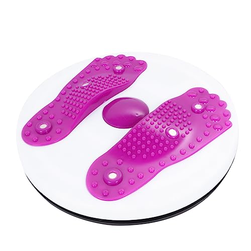 Ab Machine Home Fitness Equipment Gym Exercise Waist Twisting Disc Household Fitness Equipment Purple Household Bofy Balance Board Balance Plate Twisting Machine Magnet Abdominal