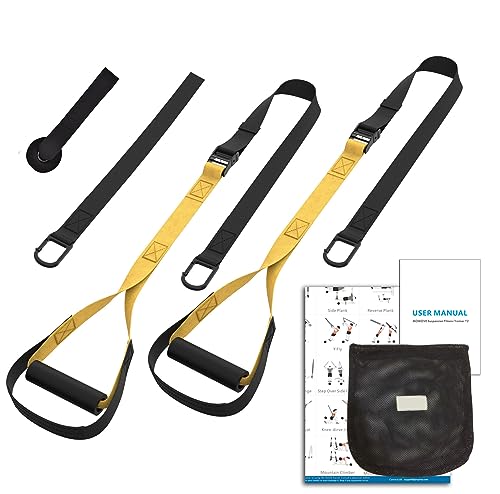 CoreKit Momove Bodyweight Trainer Kit for Full Body Home Workouts, Resistance Fitness Straps to Build Muscle, Burn Fat, and Improve Mobility