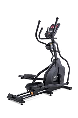 SOLE Fitness E20 2020 Model Indoor Elliptical, Home and Gym Exercise Equipment, Smooth and Quiet, Versatile for Any Workout, Bluetooth and USB Compatible…