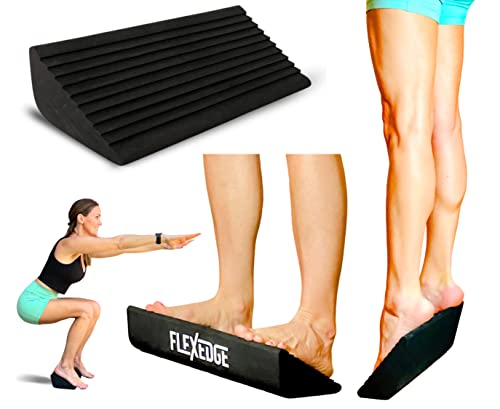 Calf Stretcher Slant Board and Squat Wedge | Physical Therapy Equipment Leg Stretcher and Fascia Stretcher for Achilles Tendonitis Relief, Shin Splint Relief | Slant Board for Calf Stretching