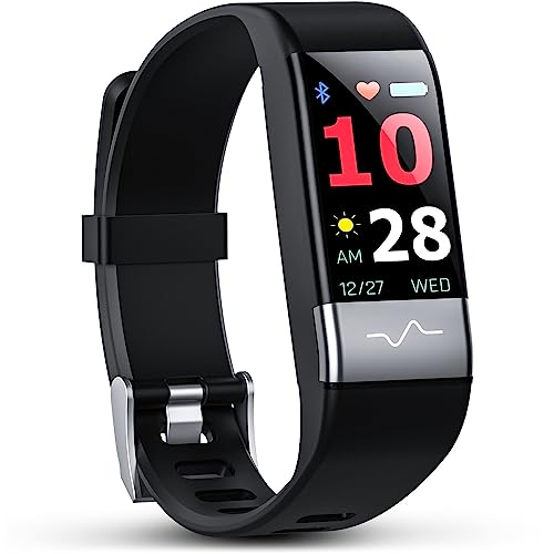 PICHUPUR Fitness Tracker with Heart Rate Blood Pressure, Activity & Fitness Tracker Watch Smart Watch Sleep Monitor，Step Calorie Counter Pedometer, IP67 Waterproof Fitness Watch for Men Women