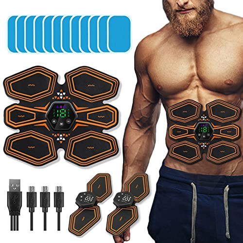 KIAYULE Muscle Toner Portable Fitness Workout Equipment Training Workout Belt for Men Women Abdominal Arm Workout Set