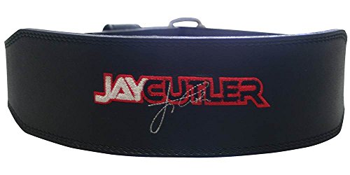 Schiek Jay Cutler Signature Leather Belt – Comfortable Weight Lifting Belt (XL)