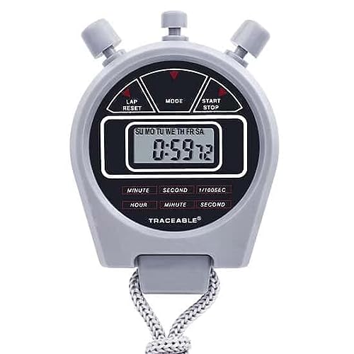 Traceable Lightweight Digital Stopwatch with Calibration