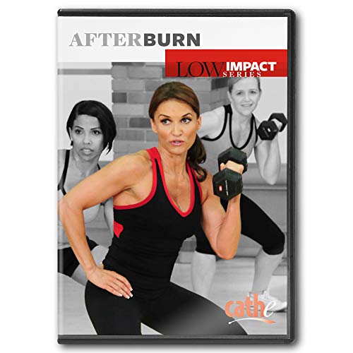 Cathe Friedrich Afterburn Low Impact HiiT Metabolic Workout DVD For Women – Use for Strength, Cardio, Metabolic Training, HIIT Training, Toning and Muscle Sculpting