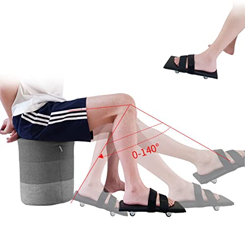 Lower Extremity Exerciser,Foot Excelsior for Elderly Disabled and Handicapped Users to Improve Blood Circulation Knee Glide Exerciser Leg Knee Foot Exerciser Physical Therapy for Ideal Knee