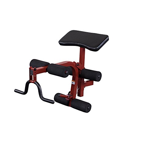 Body-Solid Best Fitness (BFPL10) Preacher Curl, Leg Extension and Leg Curl Attachment for Flat, Incline and Decline Weight Bench, Strength Training Equipments for Home Gym