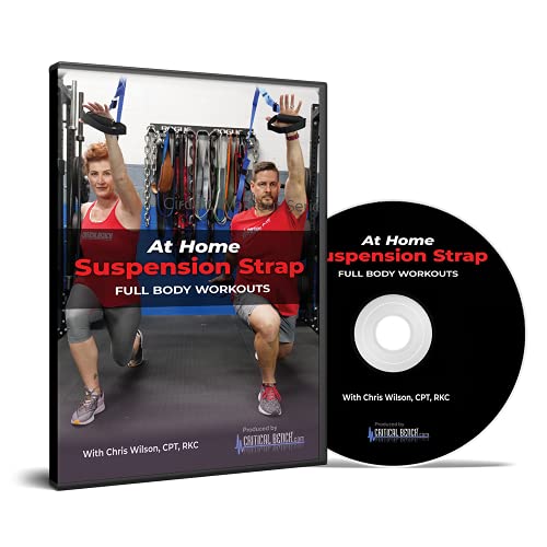 Critical Bench at Home Suspension Strap Workout DVD Full Body Workout Build Strength & Mobility from Head to Toe