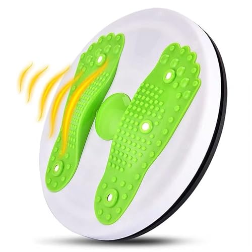 Waist Twisting Disc (with 8 Magnets Massage), Fitness Twisting Plate Home Exercise Board, Ab Exercise Equipment(12IN)