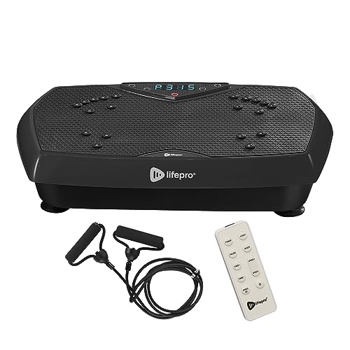Lifepro Acupressure Vibration Plate Exercise Machine – Burn More Calories, Get in Shape, & Alleviate Back & Joint Pain at Home with a Vibration Plate Exercise Machine