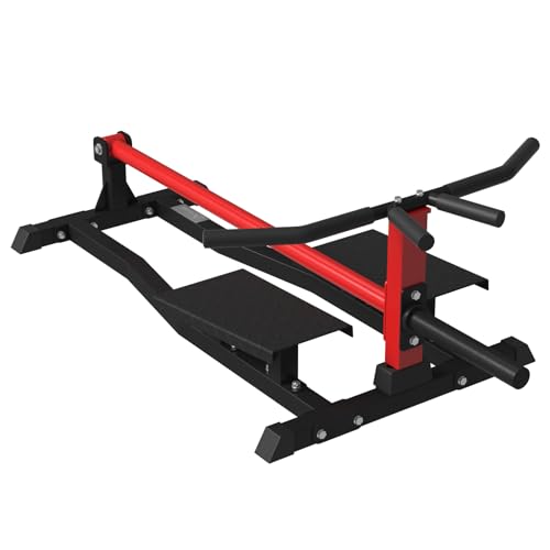 syedee Lying T-Bar Row Machine, Back Strength Machine with Multi-Grip Handle to Increase Upper Body Pull Strength