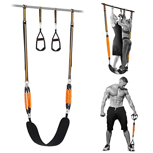 Pull Up Assistance Bands, Hommie Heavy Duty Resistance Band for Pull Up Assist for Men/Wowen, Pull Up Resistance Bands 6 Adjustable Elastic Straps Exercise Band for Chin-up Workout, Body Stretching