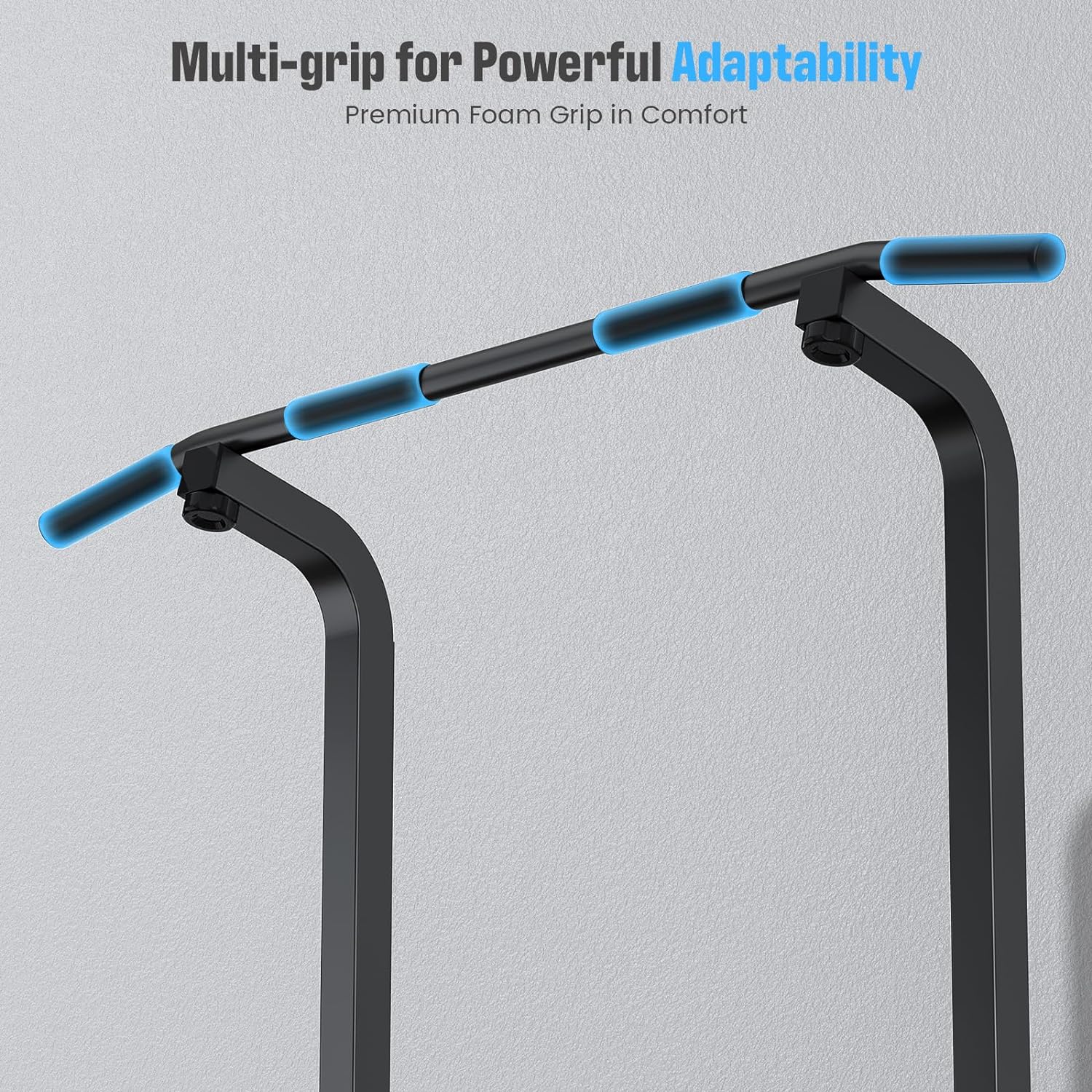 Sportsroyals Power Tower Dip Station Pull Up Bar for Home Gym Strength Training Workout Equipment, 400LBS.